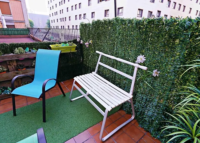 公寓 2 Terrazas 4 Personas Centro 毕尔巴鄂